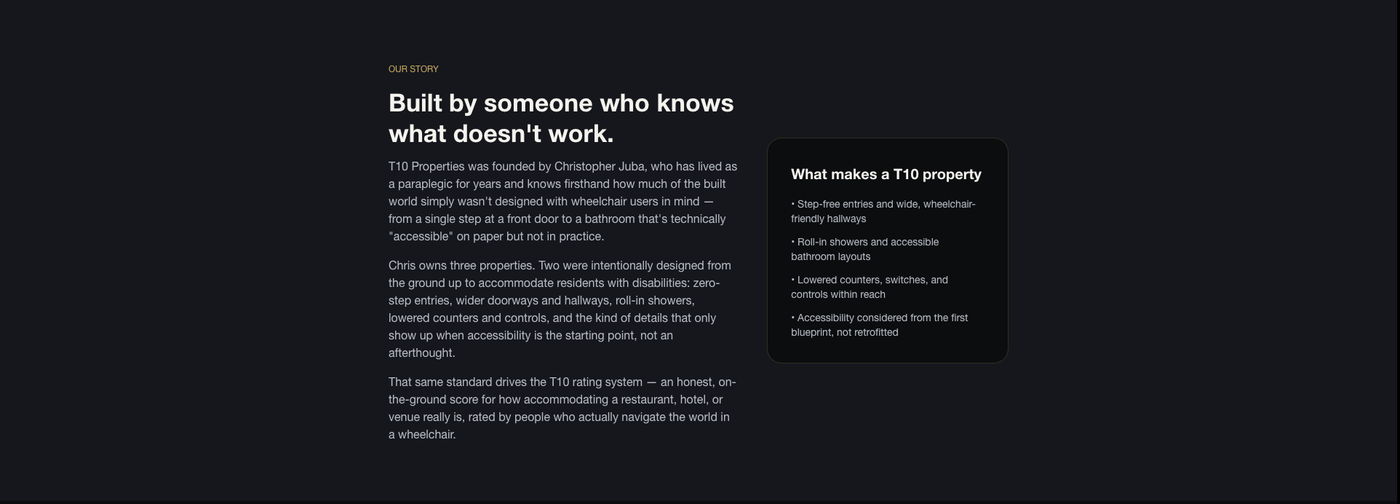 T10 Properties screenshot